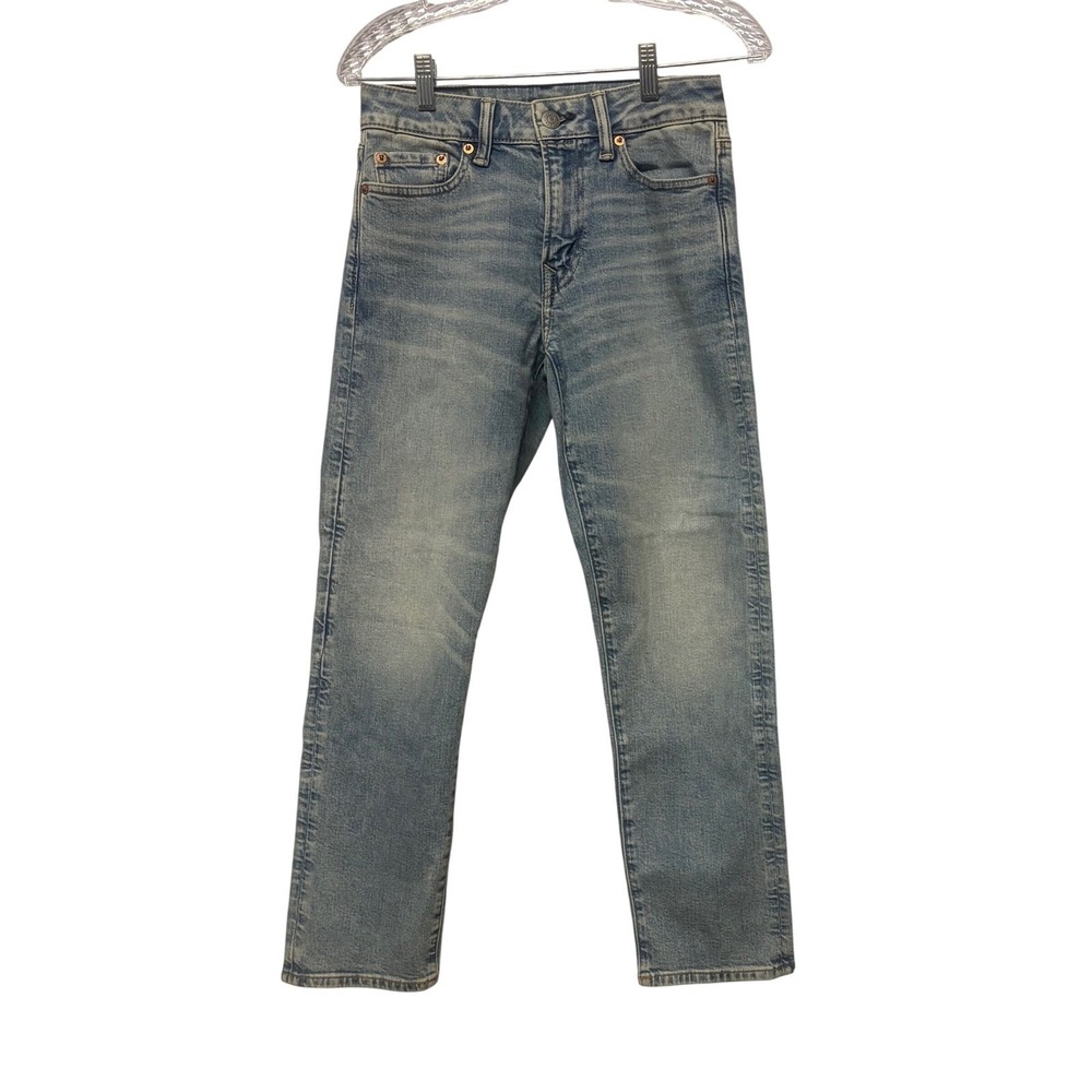 American Eagle‎ Flex Slim Straight Jeans Medium Wash 26x28 NWT 011-0111-6072